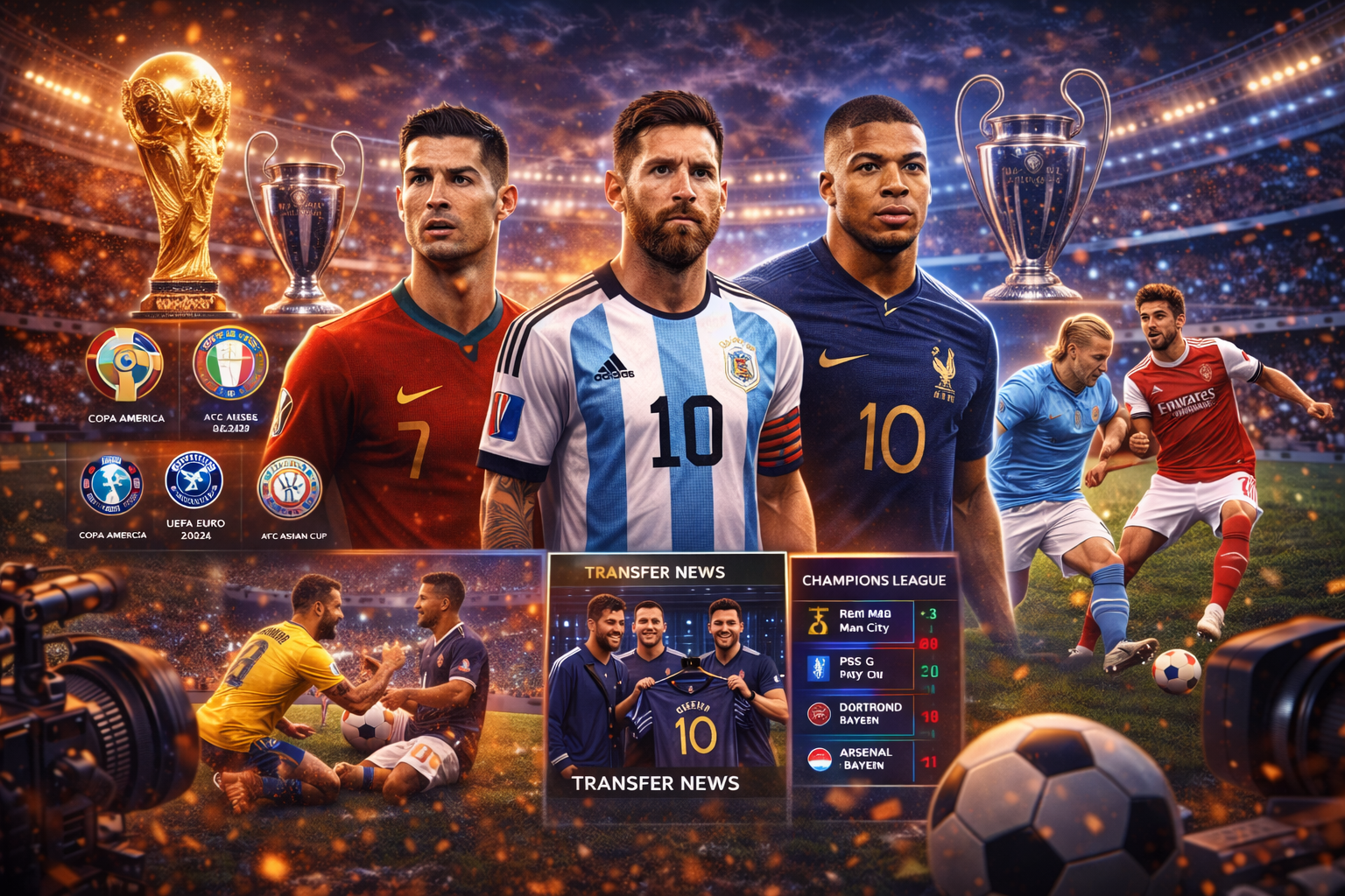 Những ngôi sao bóng đá quốc tế