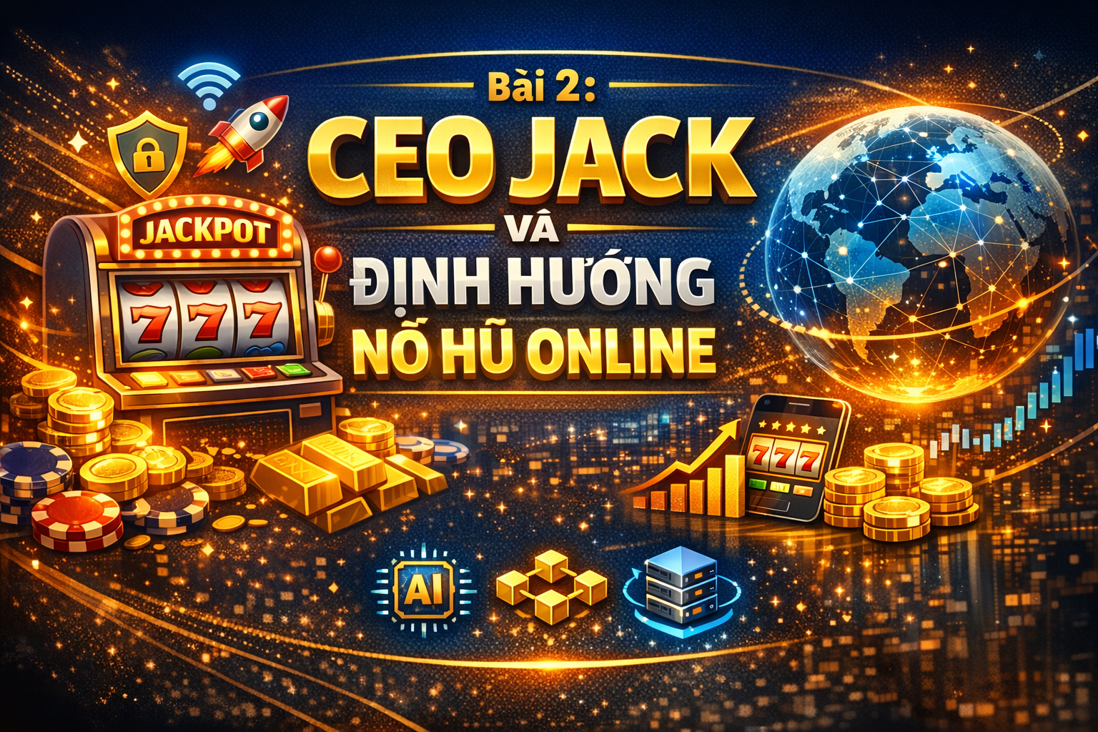 CEO Jack và tương lai nổ hũ